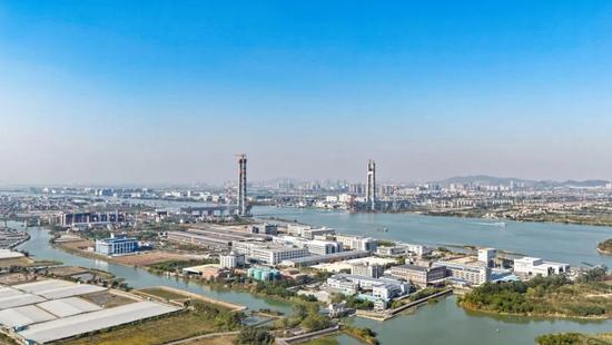 深江铁路洪奇沥公铁大桥主塔全部封顶！大湾区互联互通将再添关键(图8)