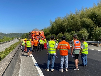 大成集团微表处项目观摩会顺利召开