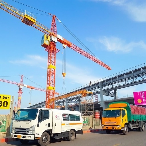 “奋战150天，攻坚克难保目标”劳动竞赛之 ———溪东路A标加大投入、进展大提速(图1)