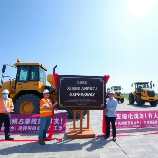 翔安机场高速公路路面标项目部举办揭牌仪式(图2)