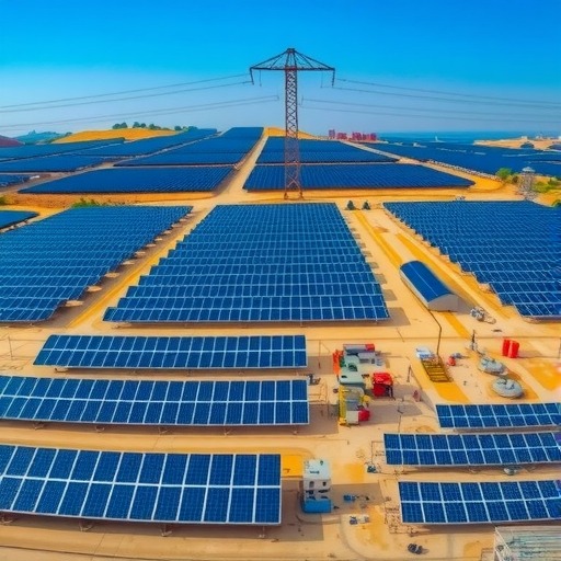 山铁绿能烟台牟平一期100MW光伏项目全容量并网成功(图3) 山铁绿能烟台牟平一期100MW光伏项目全容量并网成功(图3)