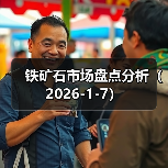 铁矿石市场盘点分析（2026-1-7）（图3）
