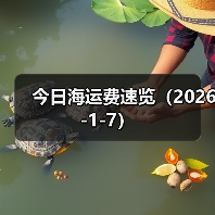 今日海运费速览(2026-1-7)(图1) 今日海运费速览(2026-1-7)(图1)