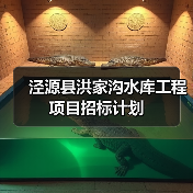 泾源县洪家沟水库工程项目招标计划（图3）