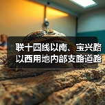 联十四线以南、宝兴路以西用地内部支路道路工程(图2) 联十四线以南、宝兴路以西用地内部支路道路工程(图2)