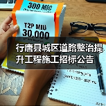 行唐县城区道路整治提升工程施工招标公告(图1) 行唐县城区道路整治提升工程施工招标公告(图1)
