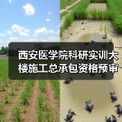 西安医学院科研实训大楼施工总承包资格预审指南(图4) 西安医学院科研实训大楼施工总承包资格预审指南(图4)