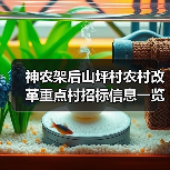 神农架后山坪村农村改革重点村招标信息一览(图1) 神农架后山坪村农村改革重点村招标信息一览(图1)