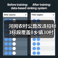 河间农村公路改造招标3标段覆盖8乡镇30村(图1) 河间农村公路改造招标3标段覆盖8乡镇30村(图1)