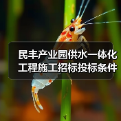 民丰产业园供水一体化工程施工招标投标条件详解（图2）