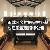雨城区乡村振兴林业基地建设监理招标公告（图4）
