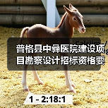 普格县中彝医院建设项目勘察设计招标资格要求解析(图3) 普格县中彝医院建设项目勘察设计招标资格要求解析(图3)