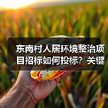 东南村人居环境整治项目招标如何投标?关键资质与资金来源解析(图2) 东南村人居环境整治项目招标如何投标?关键资质与资金来源解析(图2)
