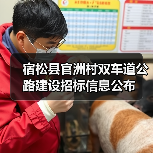 宿松县官洲村双车道公路建设招标信息公布(图1) 宿松县官洲村双车道公路建设招标信息公布(图1)