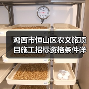 鸡西市恒山区农文旅项目施工招标资格条件详解（图2）