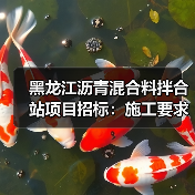 黑龙江沥青混合料拌合站项目招标:施工要求全解析 黑龙江沥青混合料拌合站项目招标:施工要求全解析