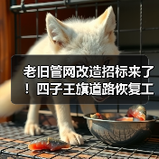 老旧管网改造招标来了！四子王旗道路恢复工程全解析