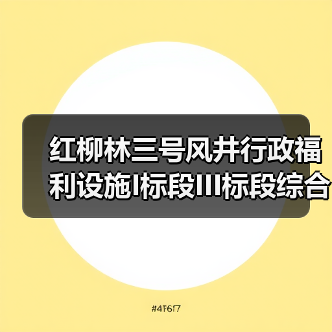 红柳林三号风井行政福利设施I标段III标段综合楼浴室灯房联合建筑主体工程地基处理招标信息(图4) 红柳林三号风井行政福利设施I标段III标段综合楼浴室灯房联合建筑主体工程地基处理招标信息(图4)