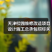 天津校园维修改造项目设计施工总承包招标关键信息解析(图4) 天津校园维修改造项目设计施工总承包招标关键信息解析(图4)
