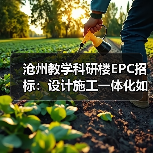 沧州教学科研楼EPC招标:设计施工一体化如何推进?(图4) 沧州教学科研楼EPC招标:设计施工一体化如何推进?(图4)