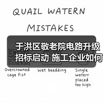 于洪区敬老院电路升级招标启动 施工企业如何参与？（图2）
