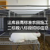 法库县高标准农田施工二标段八标段招标信息解读 法库县高标准农田施工二标段八标段招标信息解读