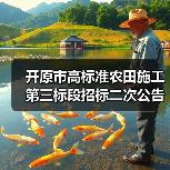 开原市高标准农田施工第三标段招标二次公告(图3) 开原市高标准农田施工第三标段招标二次公告(图3)