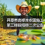 开原市高标准农田施工第三标段招标二次公告(图4) 开原市高标准农田施工第三标段招标二次公告(图4)