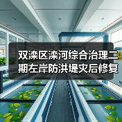 双滦区滦河综合治理二期左岸防洪堤灾后修复工程招标公告（图1）