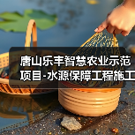 唐山乐丰智慧农业示范项目-水源保障工程施工招标公告