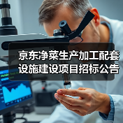 京东净菜生产加工配套设施建设项目招标公告(图1) 京东净菜生产加工配套设施建设项目招标公告(图1)