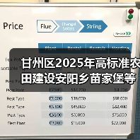 甘州区2025年高标准农田建设安阳乡苗家堡等村项目(图2) 甘州区2025年高标准农田建设安阳乡苗家堡等村项目(图2)
