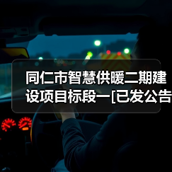 同仁市智慧供暖二期建设项目标段一[已发公告]（图3）