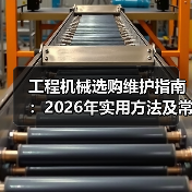 工程机械选购维护指南:2026年实用方法及常见问题解析 工程机械选购维护指南:2026年实用方法及常见问题解析