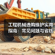 工程机械选购维护实用指南:常见问题与省钱方法2026(图4) 工程机械选购维护实用指南:常见问题与省钱方法2026(图4)