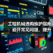工程机械选购维护指南:避开常见问题,提升设备效率2026(图4) 工程机械选购维护指南:避开常见问题,提升设备效率2026(图4)