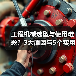 工程机械选型与使用难题?3大原因与5个实用解决方法(图1) 工程机械选型与使用难题?3大原因与5个实用解决方法(图1)