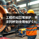 工程机械日常维护:需求判断到使用维护5大核心方法(图1) 工程机械日常维护:需求判断到使用维护5大核心方法(图1)
