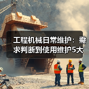 工程机械日常维护:需求判断到使用维护5大核心方法(图2) 工程机械日常维护:需求判断到使用维护5大核心方法(图2)
