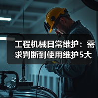 工程机械日常维护:需求判断到使用维护5大核心方法 工程机械日常维护:需求判断到使用维护5大核心方法