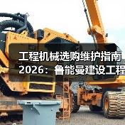 工程机械选购维护指南2026:鲁能曼建设工程有限公司实用解析(图4) 工程机械选购维护指南2026:鲁能曼建设工程有限公司实用解析(图4)