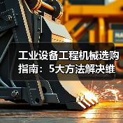 工业设备工程机械选购指南:5大方法解决维护与常见问题(图1) 工业设备工程机械选购指南:5大方法解决维护与常见问题(图1)
