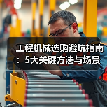 工程机械选购避坑指南:5大关键方法与场景解析(图2) 工程机械选购避坑指南:5大关键方法与场景解析(图2)