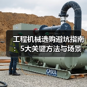 工程机械选购避坑指南:5大关键方法与场景解析(图1) 工程机械选购避坑指南:5大关键方法与场景解析(图1)
