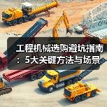 工程机械选购避坑指南:5大关键方法与场景解析(图3) 工程机械选购避坑指南:5大关键方法与场景解析(图3)
