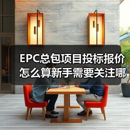 EPC总包项目投标报价怎么算新手需要关注哪些费用项