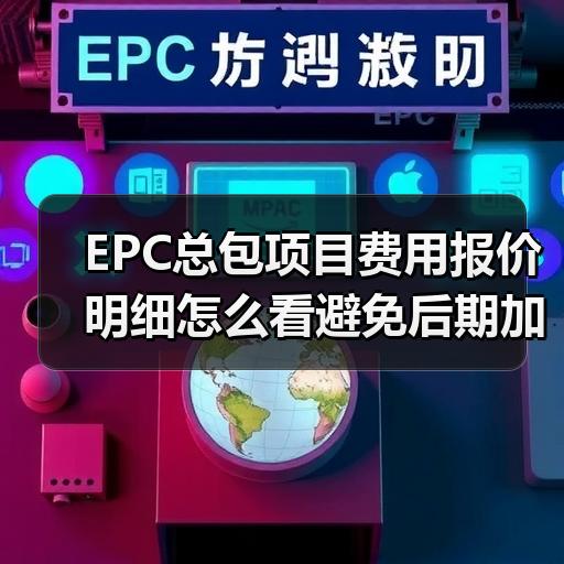 EPC总包项目费用报价明细怎么看避免后期加价